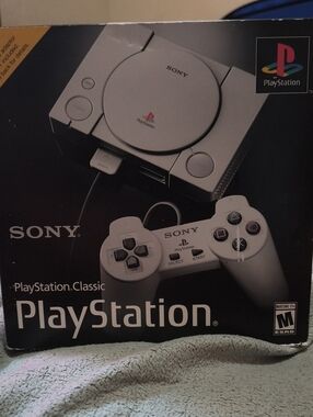 Sony PlayStation Classic PS1 Playstation Console Boxed 20 Games Everything Insid